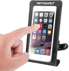 Motowolf Mount Phone Motorcycle with Waterproof Case 4-6.1" for Steering Wheel