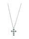 Senza Women's Cross from Silver with Chain