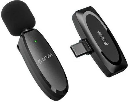 Devia AP004 Wireless Microphone Πέτου, Clip On