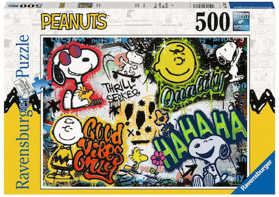 Peanuts Graffiti Puzzle 2D 500 Bucăți