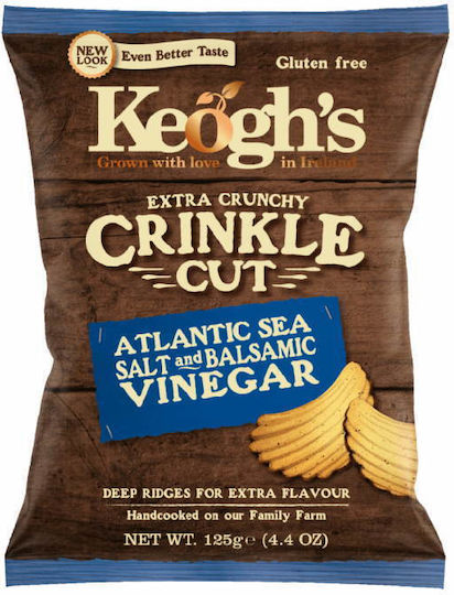 Keogh's Chipsuri cu Gust cu Oțet și Sare 125gr