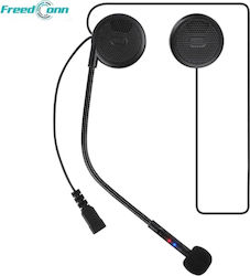Freedconn L1m Bluetooth Ασύρματο Handsfree Κράνος Μηχανής Έως 2 Χρήστες