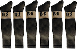 BS Collection Μακριές Κυνηγετικές Κάλτσες Βαμβακερές σε Χακί χρώμα