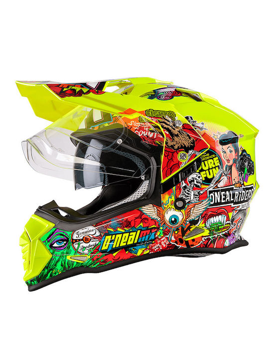 O'neal Motocross Helmet with Pinlock ECE 22.06