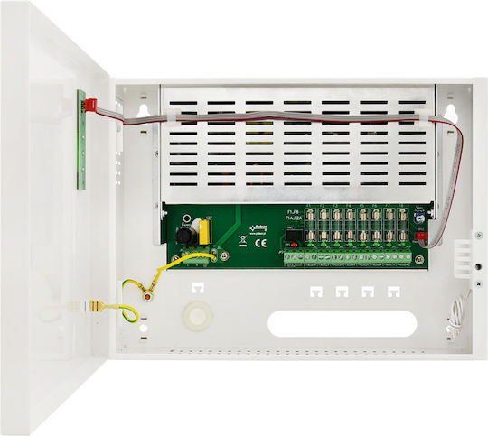 Pulsar Кутия за захранване на CCTV Системи HPSDC-12V8X1A
