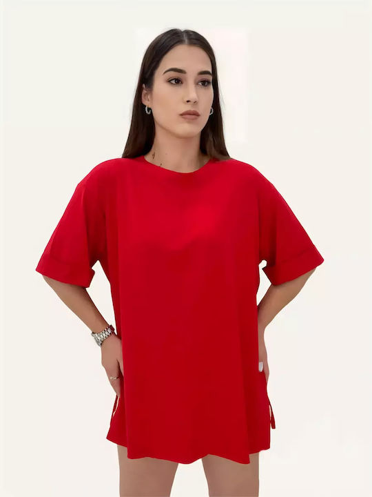 Rotes Frauen-T-Shirt