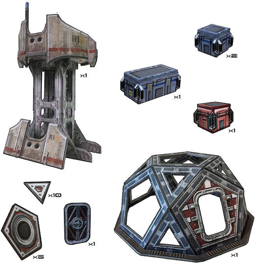 Battle Systems Фигура Макет Outlands Explorer Station