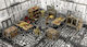 Battle Systems Material des Modells Fantasy Village Furniture