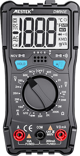 Mestek DM90E Digital Multimeter with AC Measurement