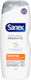 Sanex Natural Prebiotic Creamy Bubble Bath with AHA for Peeling 600ml