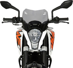 MRA Motorcycle Windshield & Windscreen Tinted Visor for KTM 390 Duke / DUKE