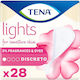 Tena Lights Γυναικείες Σερβιέτες Ακράτειας 1 Σταγόνα 28τμχ