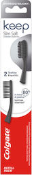 Colgate Slim Refill Pack Οδοντόβουρτσα Soft Γκρι Colgate Slim Refill Pack Οδοντόβουρτσα Soft Γκρι