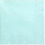 Party Napkins Turquoise 20pcs