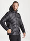 Winter Jacket Puffer Windproof Black