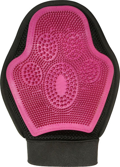 Nunbell Pet Γάντι για Καθαρισμό Σώματος Σκύλου Ροζ 17x22.5cm