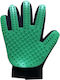 Glove Dogs for Coat Grooming Green