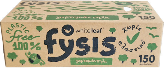 White Leaf 150 Tissues Tissue 2-Ply 192gr 20.8cm