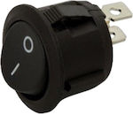 Car On/Off Switch Black