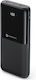 Forcell F-Energy P20k1 Power Bank 20000mAh 20W με 2 Θύρες USB-A και Θύρα USB-C Power Delivery / Quick Charge 3.0 Μαύρο