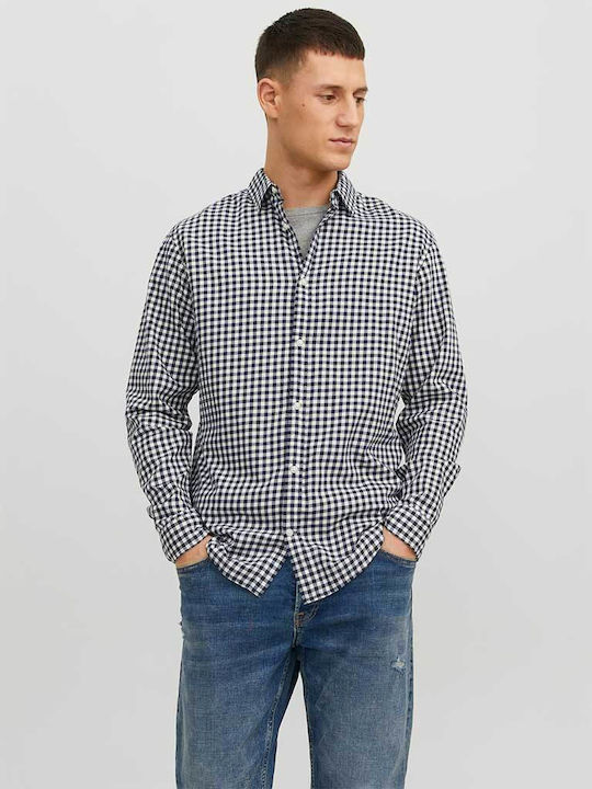 Jack & Jones Φανελένιο Πουκάμισο Cloud Dancer