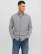 Long-sleeved Flannel Shirt Checked Cloud Dancer