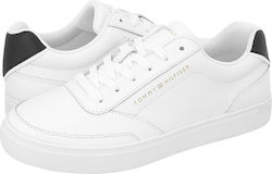 Tommy Hilfiger Elevated Classic Γυναικεία Sneakers Λευκά