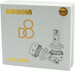 Car Lamps HB4-9006 LED Cold White 2 Pieces