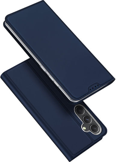 Dux Ducis Skin Pro Book Synthetic Leather Navy Blue (Galaxy S23 FE)