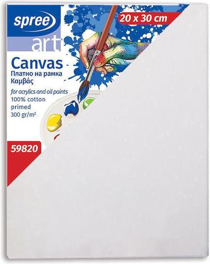 Spree Canvas pe Șasiu Alb Rectangular 20x30cm. 300gr/m² 1buc
