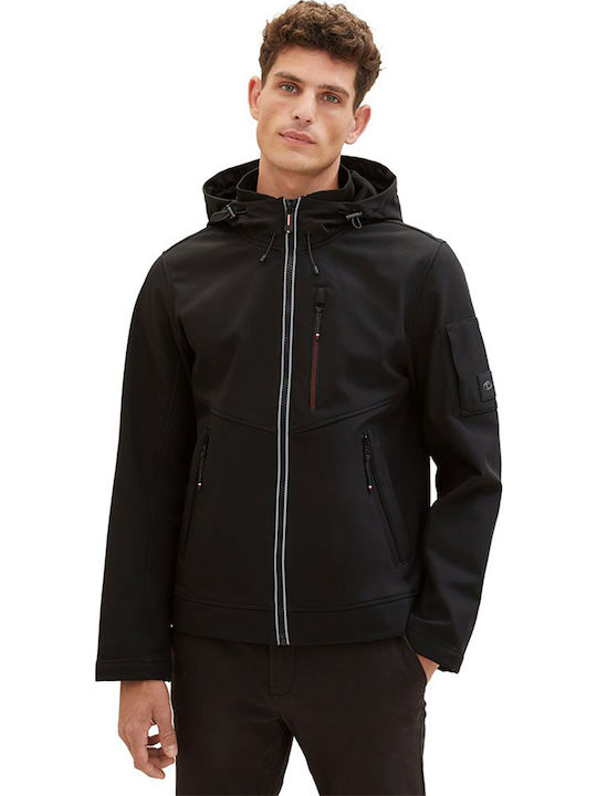 Tom Tailor Χειμωνιάτικο Μπουφάν Softshell Αδιάβ...