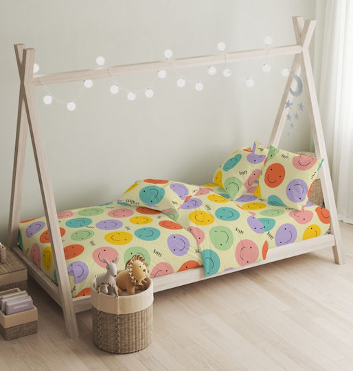 Cokitex Комплект чаршафи Единично Памучни 165x270см 2бр