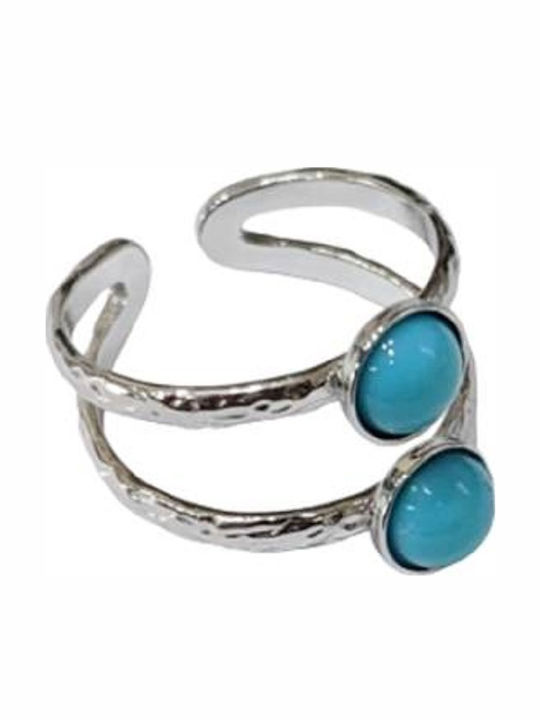 Kostibas Fashion Ring made of Steel Gold Plated