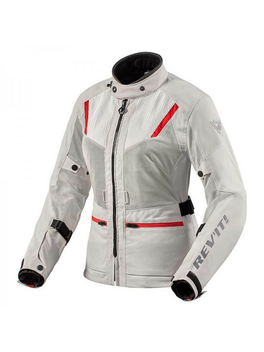 Rev'IT Winter Women's Riding Jacket Waterproof Silver