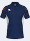 Clarc Polo Sportliche Herrenbluse Kurzarm Marineblau