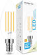 Modee Lighting LED Bulb 7W 98mm for Socket E14 and Shape C35 Natural White 806lm