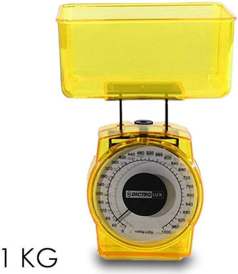 Analog Kitchen Scale Up To 10kg Yellow