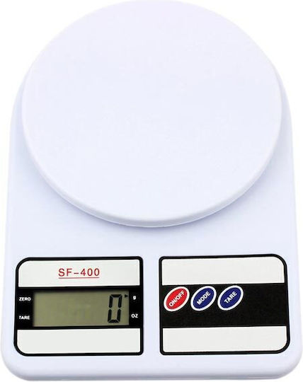 Ψηφιακή Ζυγαριά Κουζίνας έως 5kg Λευκή