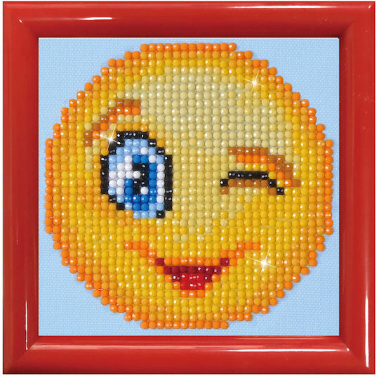 Diamond Dotz Diamond Painting Kit cu Ramă Clipocire 10.2x10.2cm