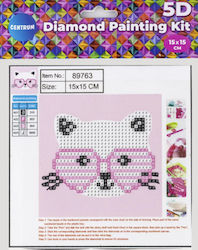 Centrum Diamond Painting Katze 15x15cm