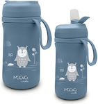 Nuvita Kids Water Bottle Thermos Plastic Blue 350ml