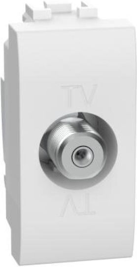 Bticino TV-Buchse in Weiß Farbe N4202FN