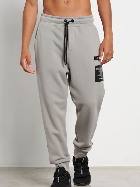 Sweatpants with Elastic Gray