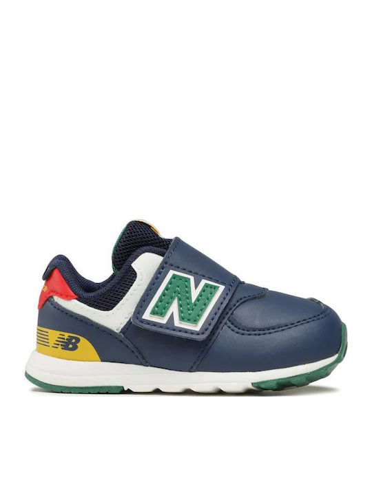 New Balance Kinder Sneakers mit Klettverschluss...
