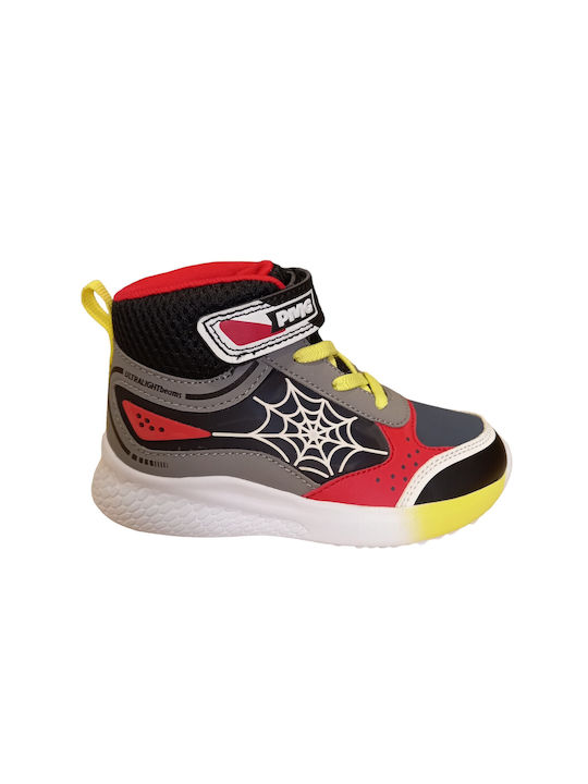 Primigi Παιδικά Sneakers High με Φωτάκια Πολύχρωμα
