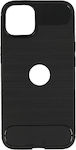 Powertech Silicone Back Cover Black (iPhone 14)