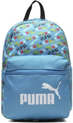 Puma Small Schulranzen Rucksack Junior High-High School in Blau Farbe L25 x B12 x H36cm 13Es