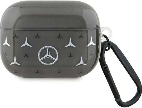 Mercedes-Benz Silikonhülle in Schwarz für Apple AirPods Pro