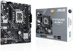 Asus Prime H610M-E-CSM Motherboard Micro ATX με Intel 1700 Socket