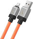 Baseus CoolPlay USB-A to Lightning Cable Πορτοκ...